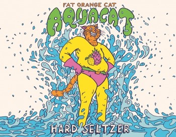 Fat Orange Cat Aquacat Hard Seltzer 12oz Can