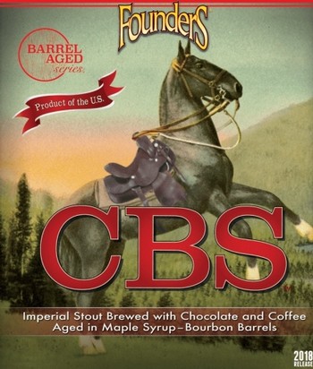 Founders CBS Barrel Aged Imperial Stout 2018