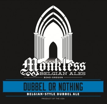 Monkless Belgian Ales Dubbel or Nothing