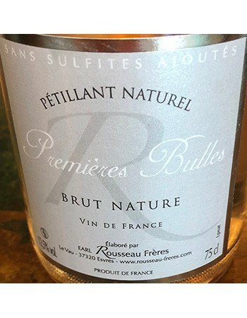 Rousseau Fréres Premieres Bulles Pet Nat Rosé 2019