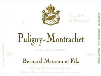 Domaine Bernard Moreau Puligny-Montrachet 2020