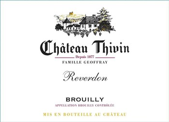 Chateau Thivin Brouilly Reverdon 2023
