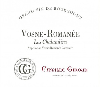Camille Giroud Vosne-Romanee Les Chalandines 2017