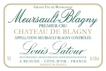 Louis Latour Meursault-Blagny Chateau de Blagny Premier Cru 2019