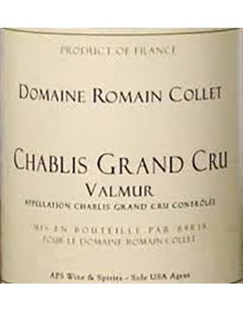 Domaine Romain Collet Valmur Grand Cru 2014