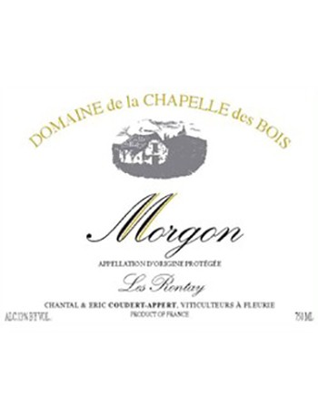 Domaine de la Chapelle des Bois Morgon Les Rontay 2014