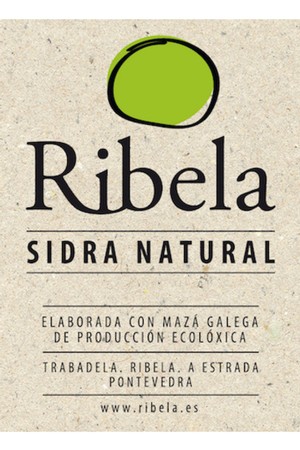 Ribela Sidra Natural Ecoloxica Cider 330mL