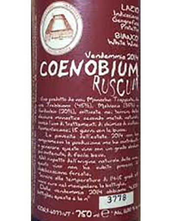 Monastero Suore Cistercensi Coenobium 'Ruscum' Bianco 2016