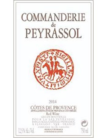 Commanderie De Peyrassol Cotes De Provence Rose 2017