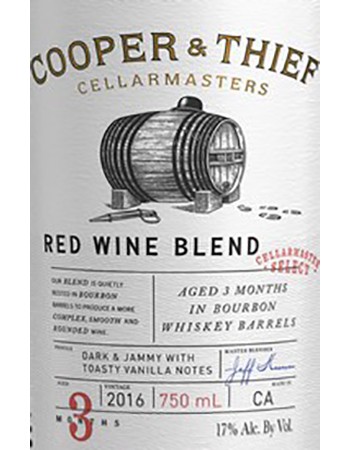 Cooper & Thief Bourbon Barrel Aged Red 2016