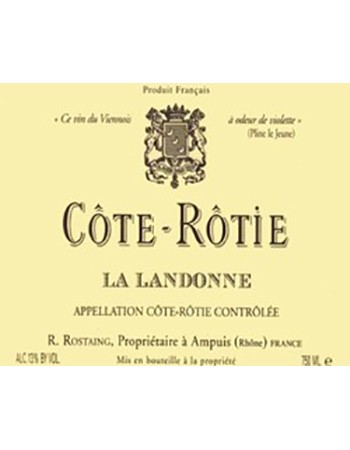 Domaine Rostaing Cote-Rotie La Landonne 2017