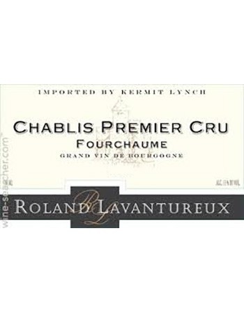 Roland Lavantureux Fourchaume 1er Cru 2015