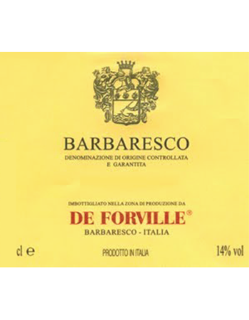 De Forville Barbaresco 2018