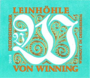 Von Winning Deidesheimer Leinhohle Riesling trocken 2018