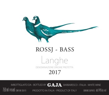 Gaja Rossj-Bass Chardonnay 2017
