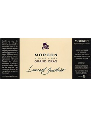 Domaine Laurent Gauthier Morgon Grand Cras 2016