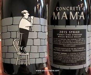 The Walls Concrete Mama Syrah 2015