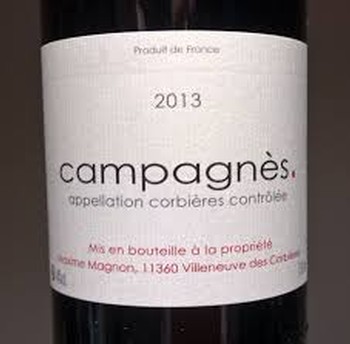 Maxime Magnon Campagnes Corbieres 2013