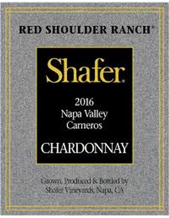 Shafer Vineyards Red Shoulder Ranch Chardonnay 2016