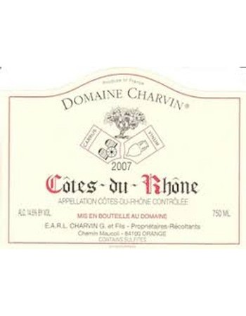 Domaine Charvin Cotes du Rhone Rosé 2021