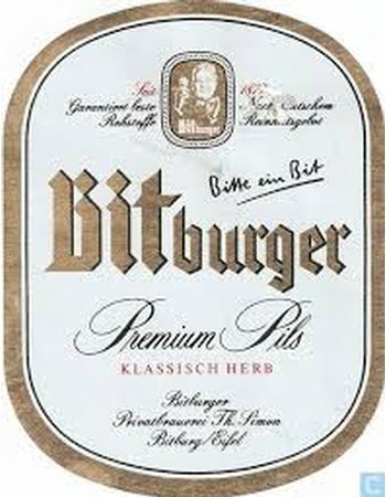 Bitburger Pilsner 500mL Can