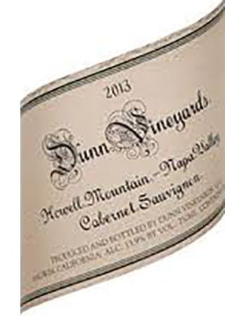 Dunn Vineyards Howell Mountain Cabernet Sauvignon 2014 Image