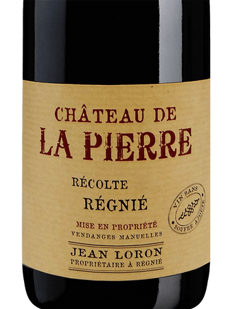 Chateau de la Pierre Jean Loron Regnie 2020
