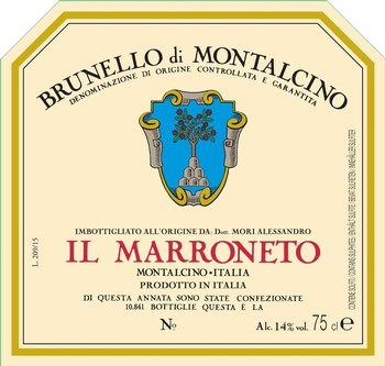 Il Marroneto Brunello di Montalcino 2018