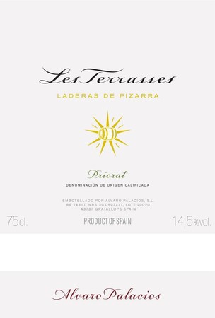 Alvaro Palacios Les Terrasses Priorat 2022