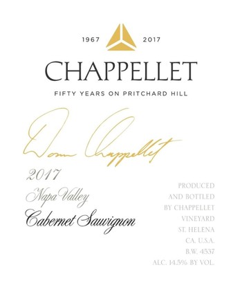 Chappellet Signature Cabernet Sauvignon 2017
