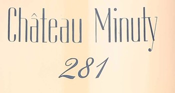 Chateau Minuty 281 Rose 2019