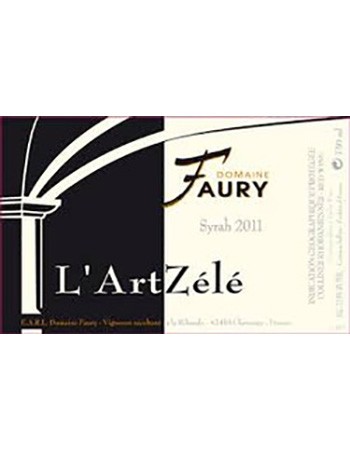 Domaine Faury L'Art Zele Syrah 2012