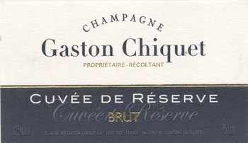 Gaston Chiquet Cuvee de Reserve NV