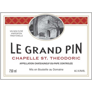 Chapelle St. Theodoric Chateauneuf-du-Pape Le Grand Pin 2019