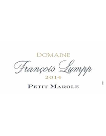 Domaine Francois Lumpp Petit Marole Blanc 2014