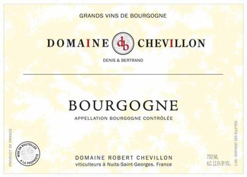 Domaine Robert Chevillon Bourgogne Pinot Noir 2017