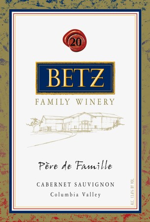 Betz Family Winery Pere de Famille Cabernet Sauvignon 2018