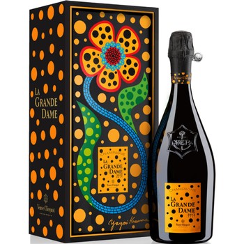 Veuve Clicquot La Grande Dame Yayoi Kusama Limited Edition in Gift Box 2012