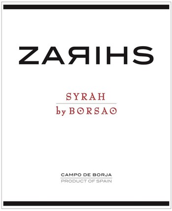 Borsao Zarihs Syrah 2018