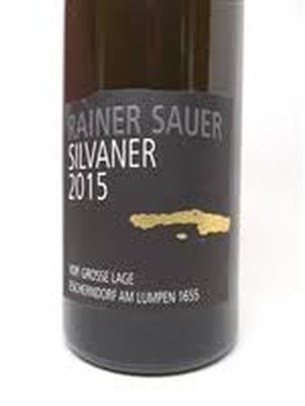 Rainer Sauer Silvaner GG 2015