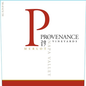 Provenance Vineyards Napa Valley Merlot 2017