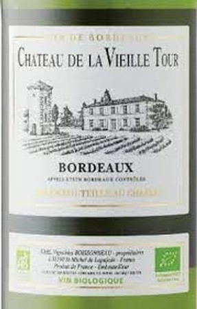 Château de la Vieille Tour 2019 Bordeaux Blanc