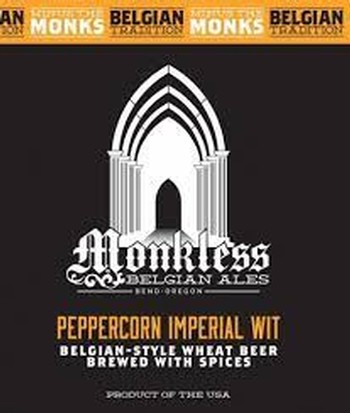 Monkless Belgian Ales Peppercorn Imperial Wit 16oz Can