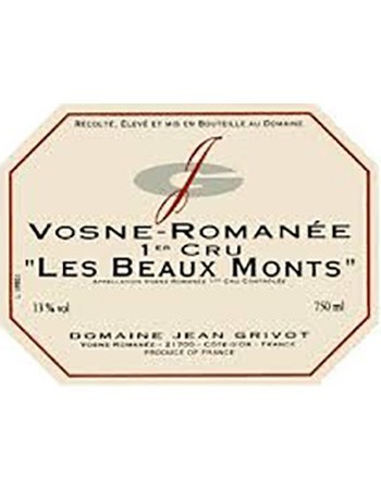 Jean Grivot Les Beaux Monts 1er Cru 2014