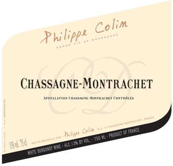 Philippe Colin Chassagne-Montrachet 1er Cru Remily 2022
