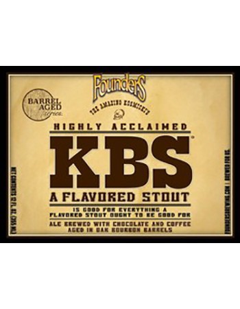 Founders Kentucky Breakfast Stout KBS 12oz