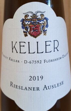 Keller Rieslaner Auslese 2019