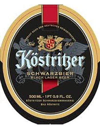 Kostritzer Schwarzbier 500mL Can