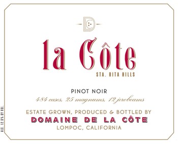 Domaine de la Cote La Cote Pinot Noir 2016