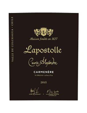 Lapostolle Cuvee Alexandre Carmenere 2016